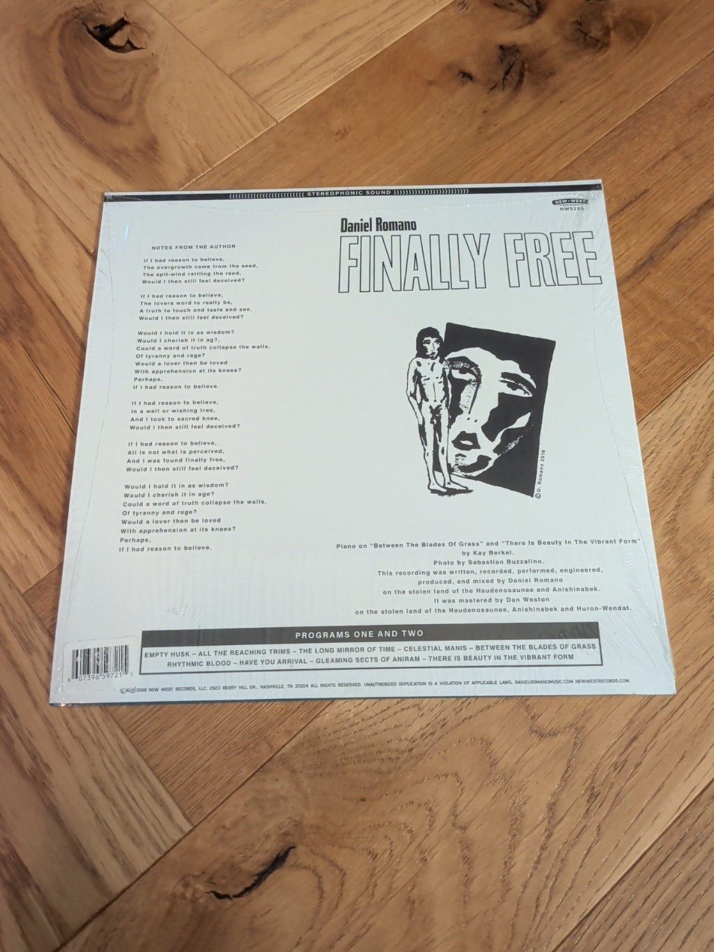 Daniel Romano Finally Free forest Green Coloured  Vinyl LP Record Album