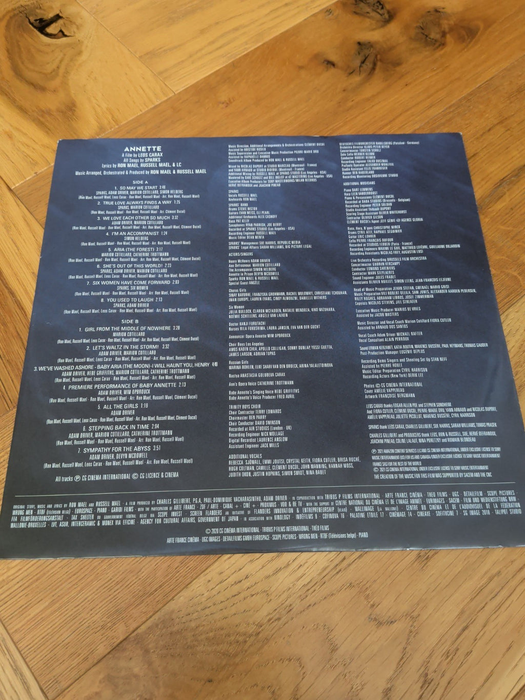 Sparks Annette: Cannes Edition Album Coloured Vinyl LP - READ DESCRIPTION
