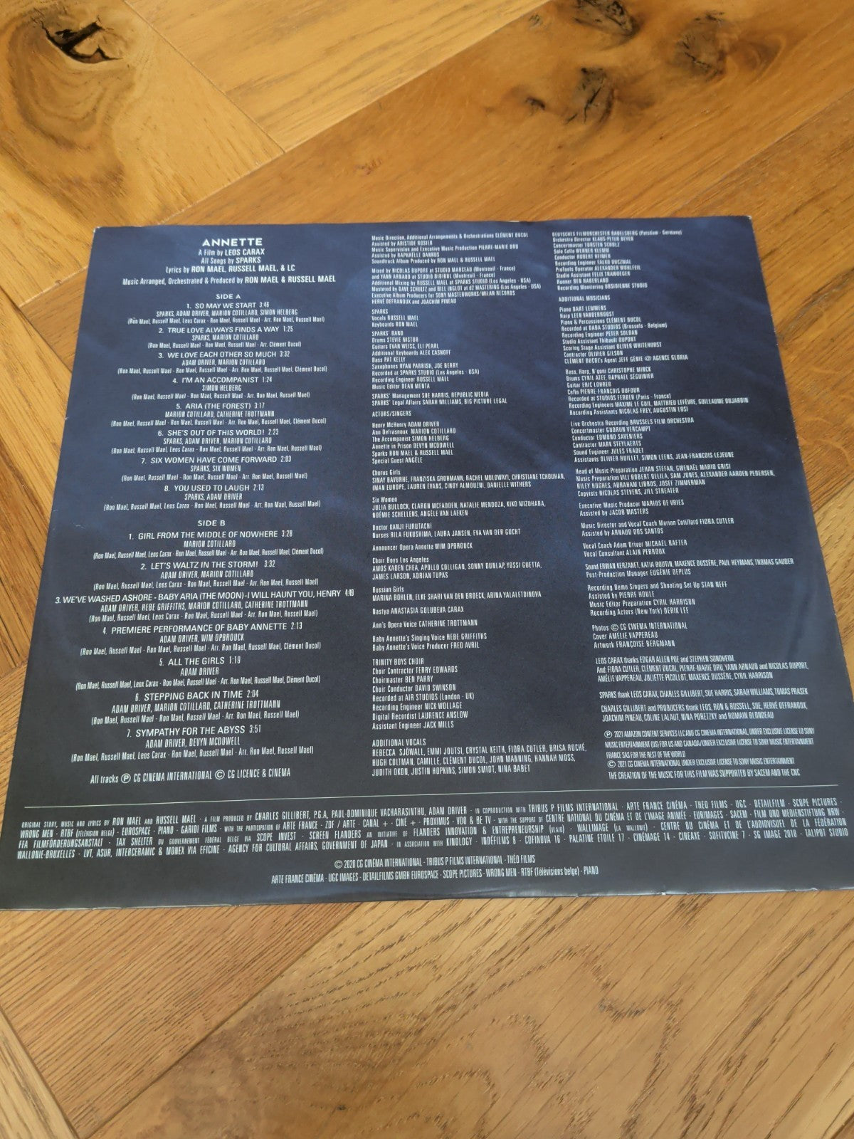 Sparks Annette: Cannes Edition Album Coloured Vinyl LP - READ DESCRIPTION
