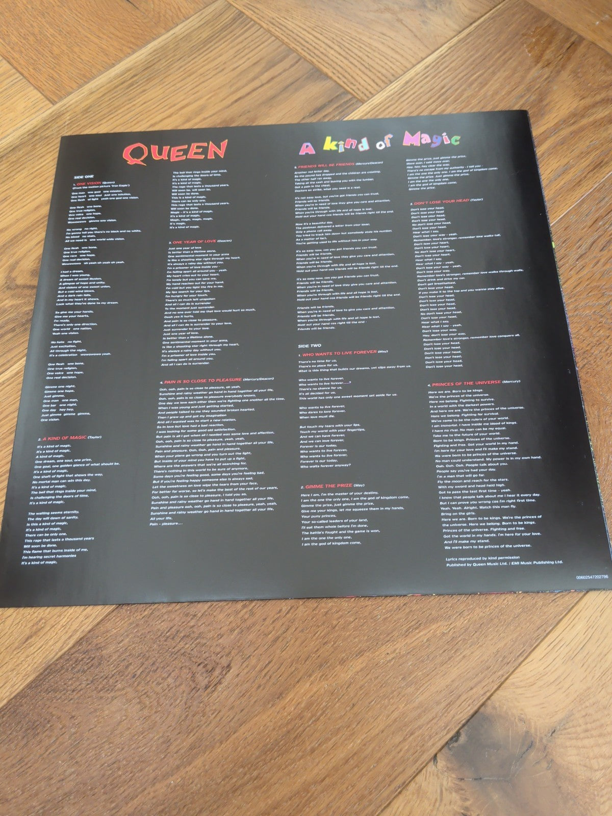 Kind of Magic by Queen Record 2015 Vinyl LP