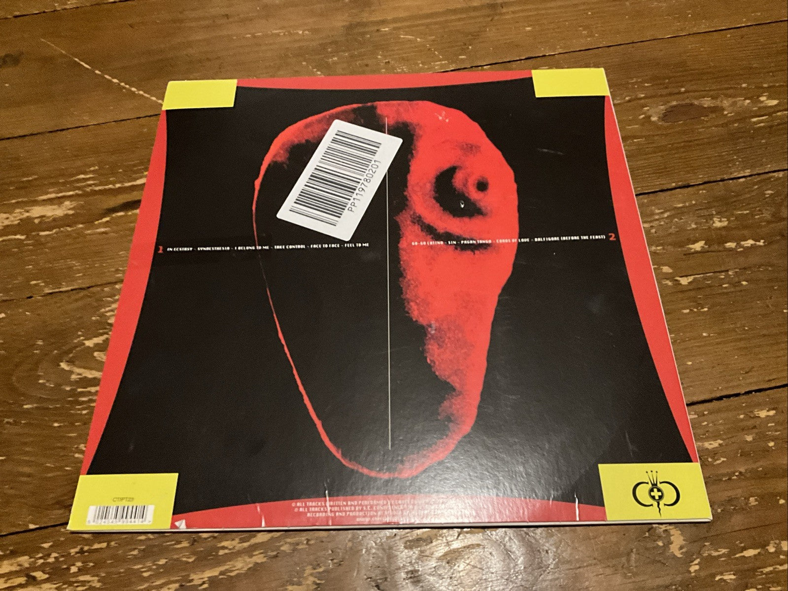 Chris & Cosey Pagan Tango (Vinyl) Limited  12" Album Coloured Vinyl