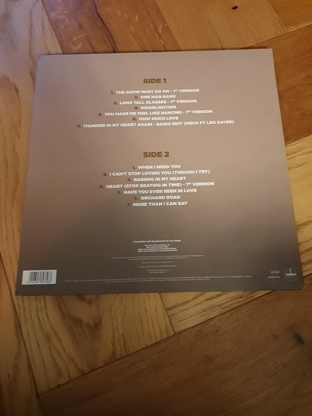 Gold Collection by Leo Sayer (Record, 2018) Gold Coloured Vinyl LP