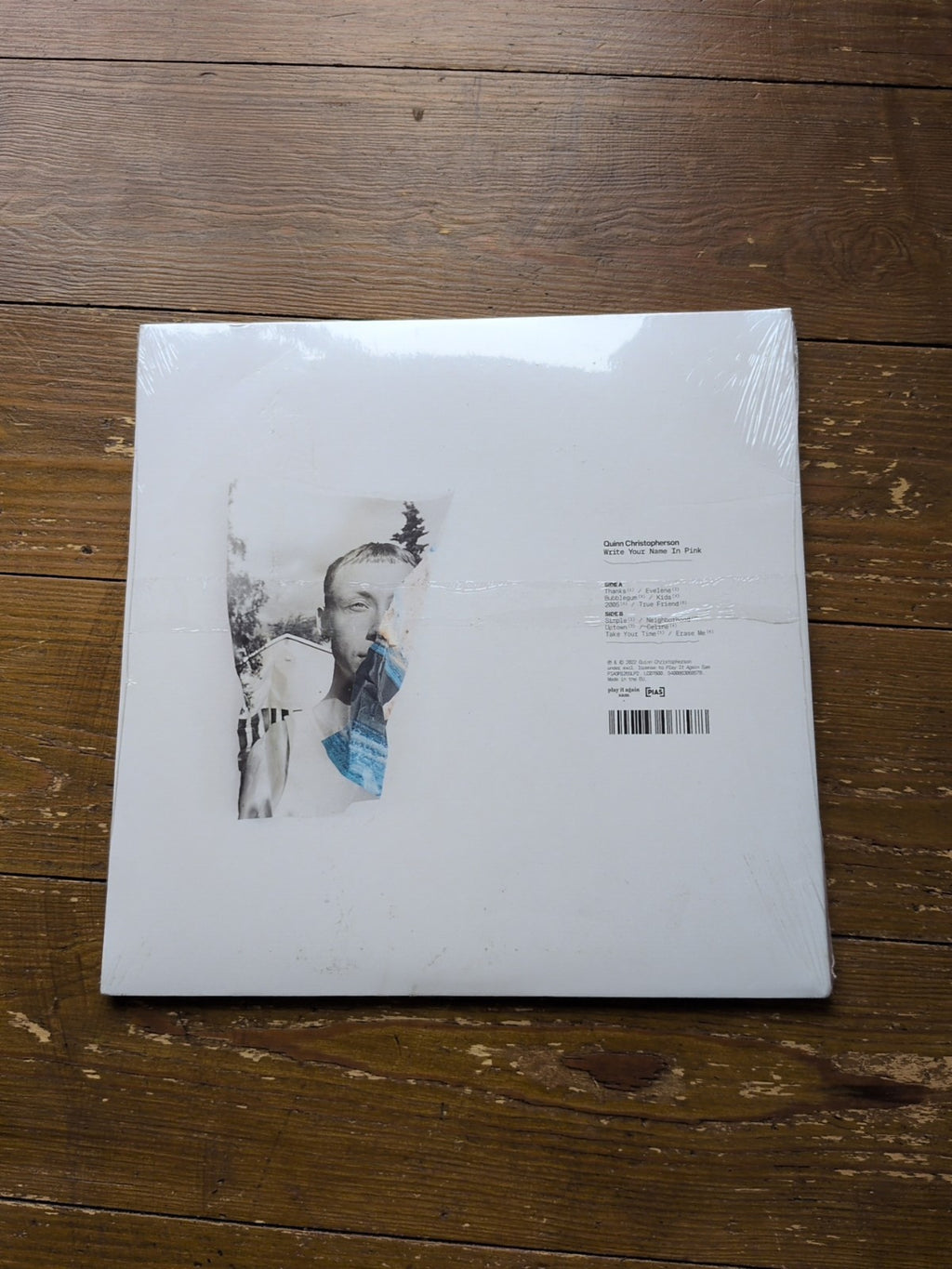 Write Your Name in Pink by Quinn Christopherson (Record, 2022) Limited Edition