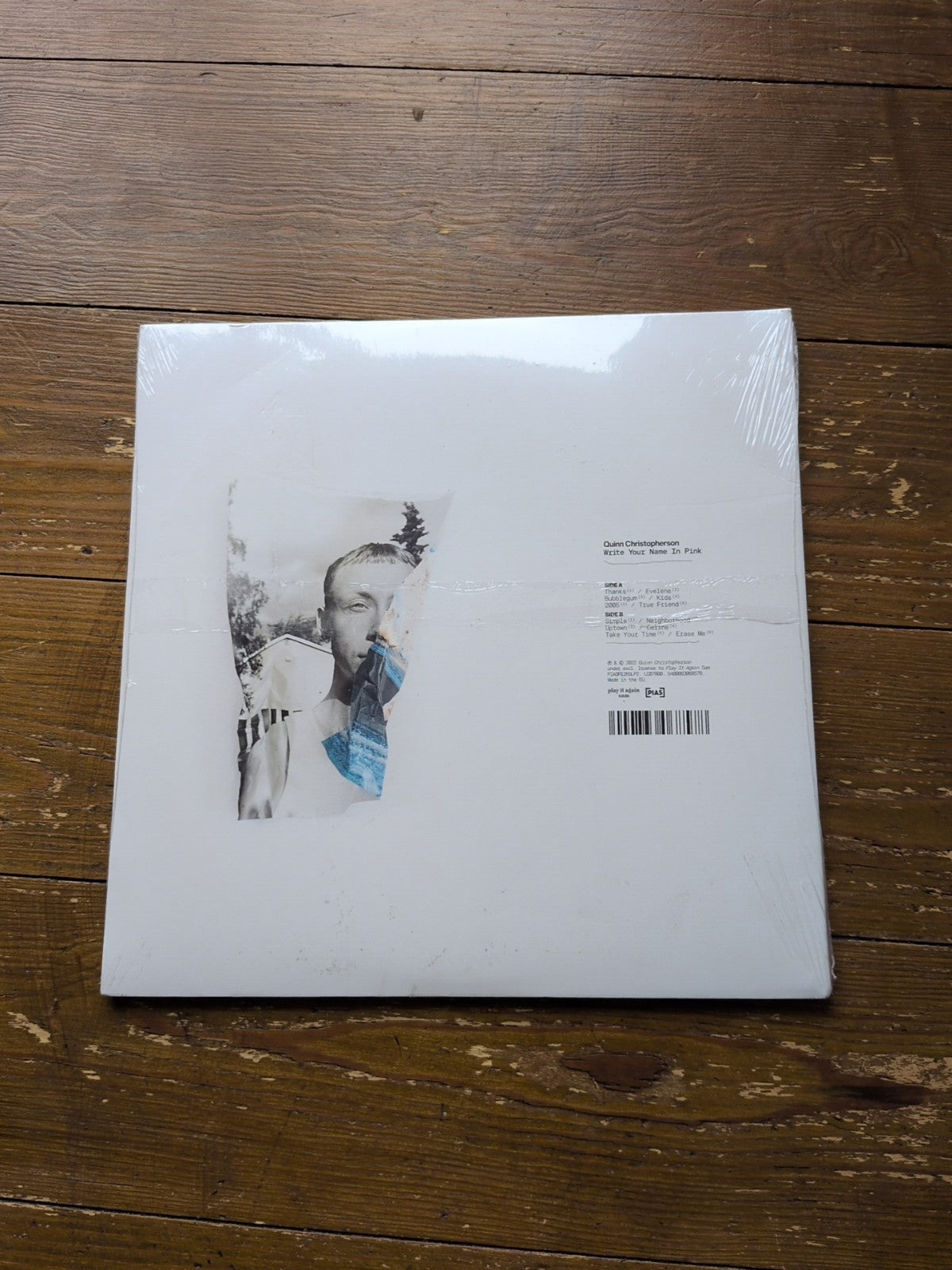Write Your Name in Pink by Quinn Christopherson (Record, 2022) Limited Edition