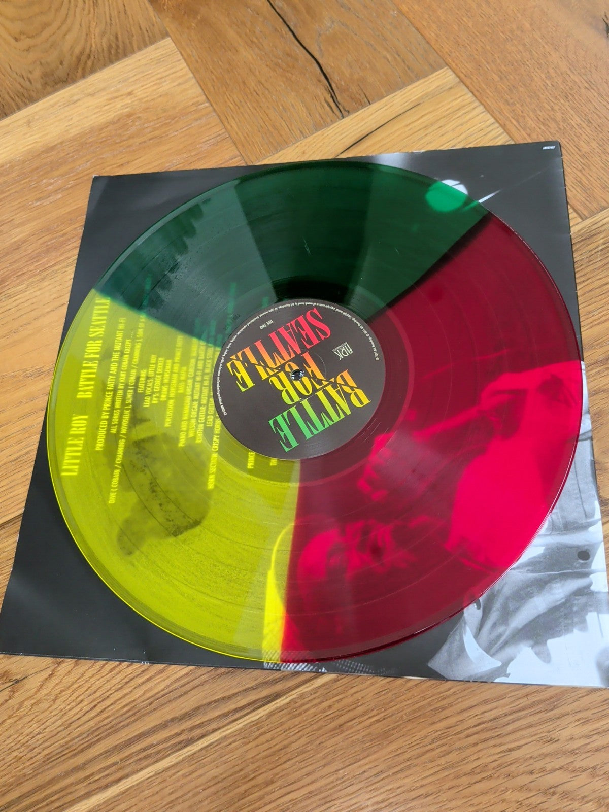 Battle for Seattle by Little Roy Record 2021 Coloured Vinyl LP 10th Anniversary 