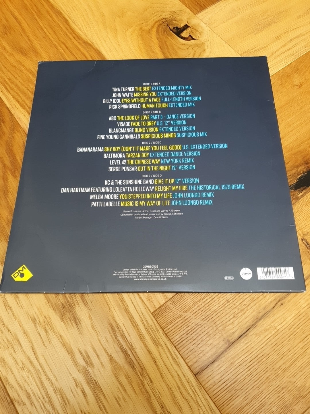 Arthur Baker / John Luongo Dance Masters John Luongo LP Vinyl record compilation