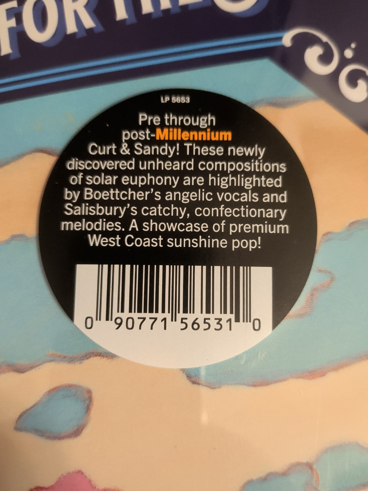 Sandy Salisbury & Curt Boettcher Try for the Sun VINYL Deluxe  12" Album LP 