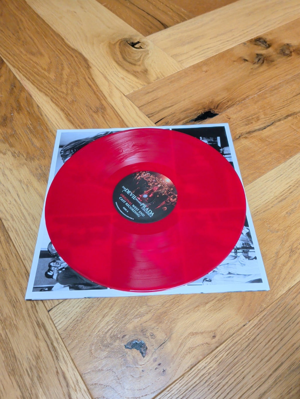 The Devil Wears Prada A New Musical  Elton John Red Coloured Vinyl LP