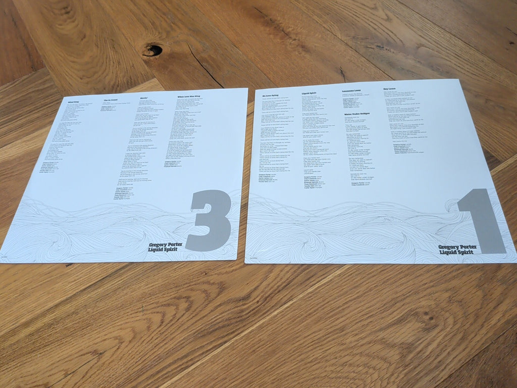 Liquid Spirit  by Gregory Porter Record Vinyl LP X 2