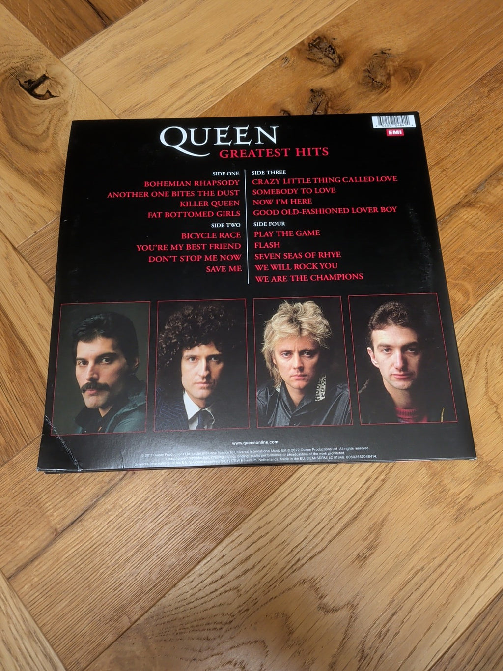 Greatest Hits by Queen Record 2022 Vinyl LP X 2 Record Album