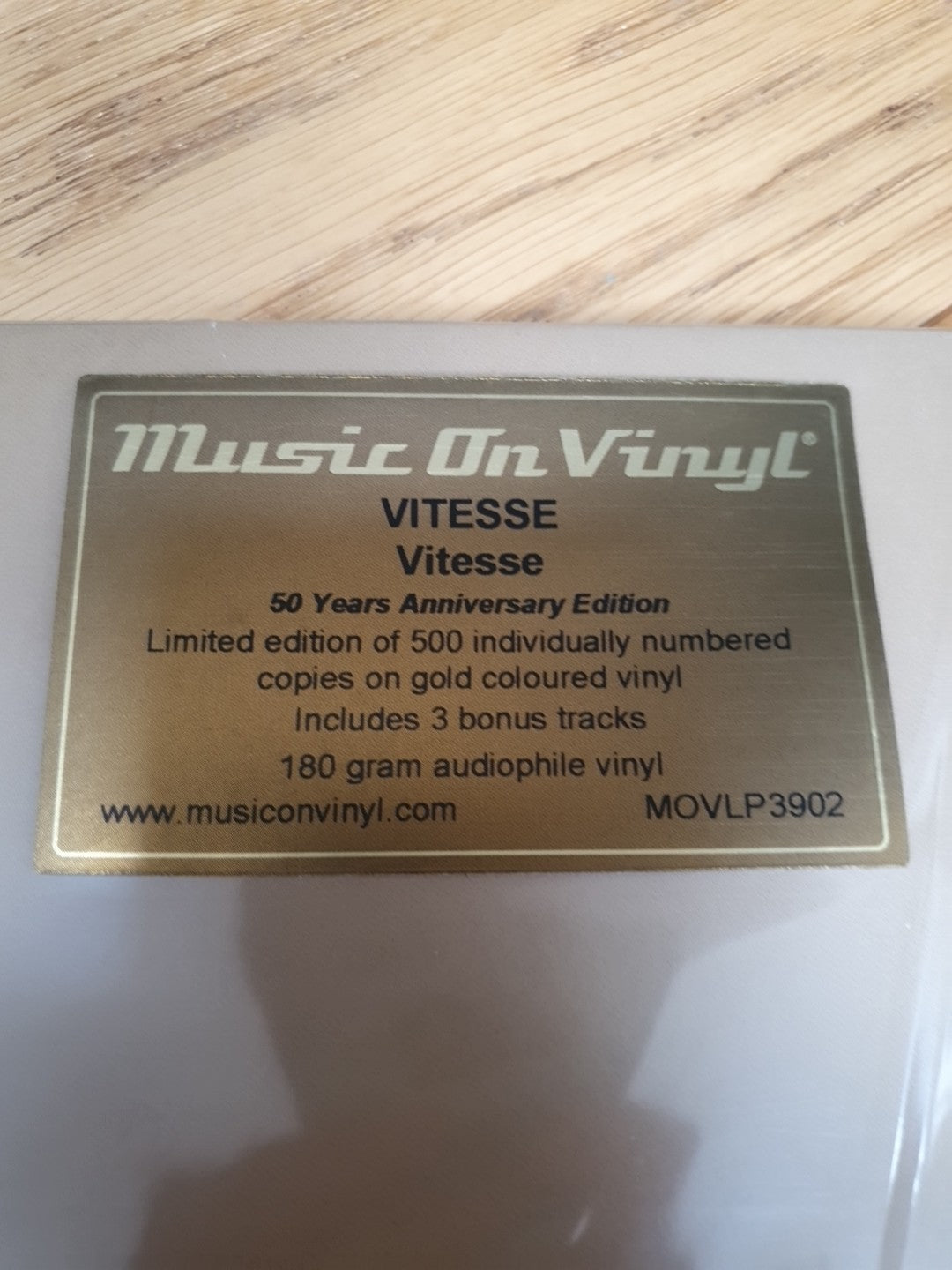 VITESSE - Vitesse (50th Anniversary Expanded Edition) - 180 GRAM GOLD VINYL LP