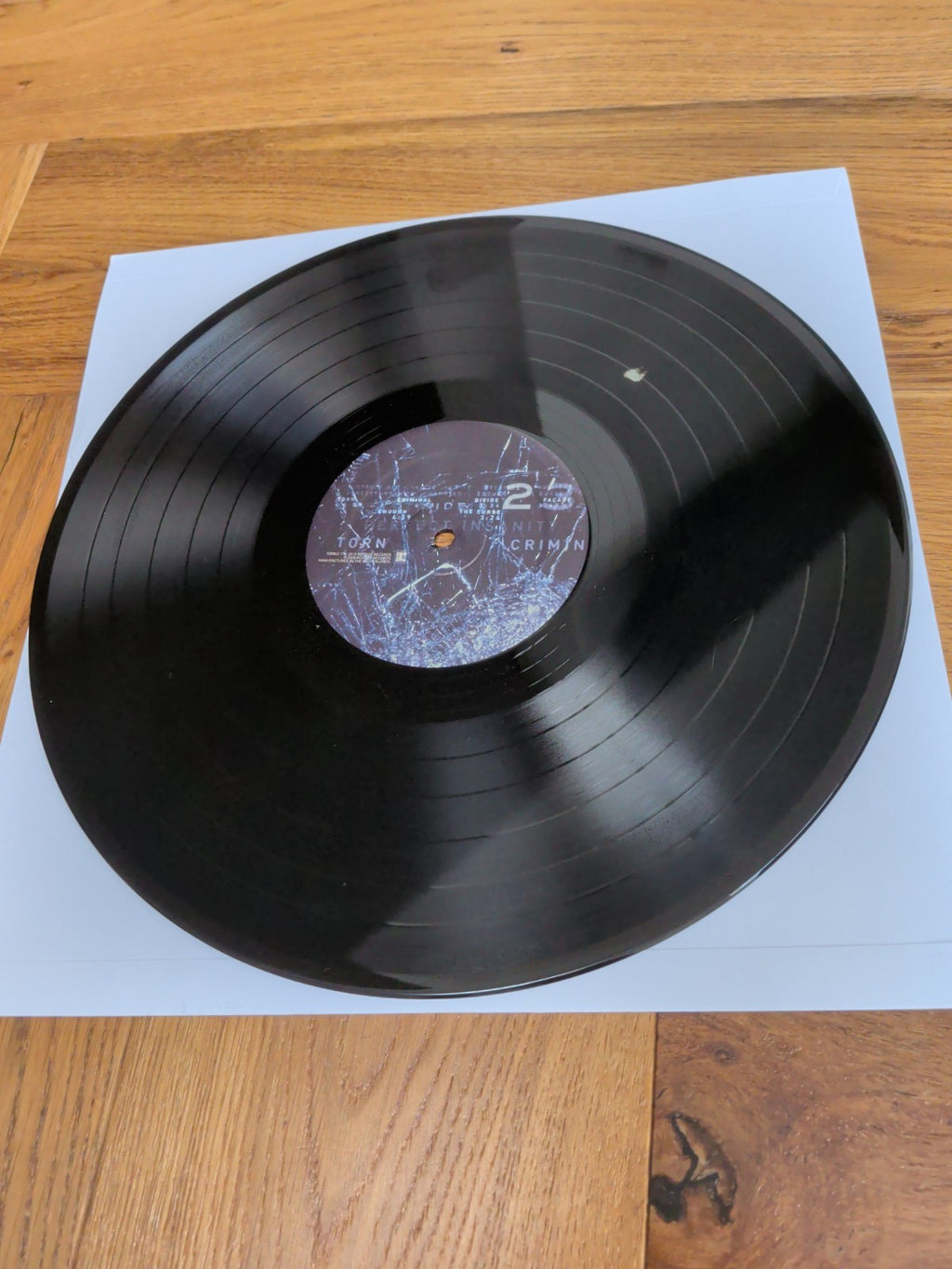 Indestructible by Disturbed LP Vinyl - MANUFACTURING DEFECT READ DESCRIPTION