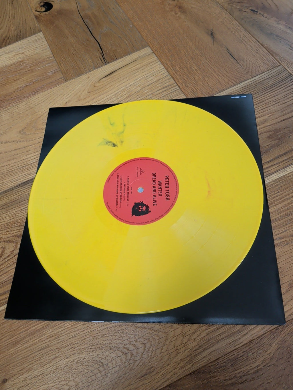 Peter Tosh Wanted Dread & Alive VINYL 12" Album Yellow Coloured Vinyl 2025 LP