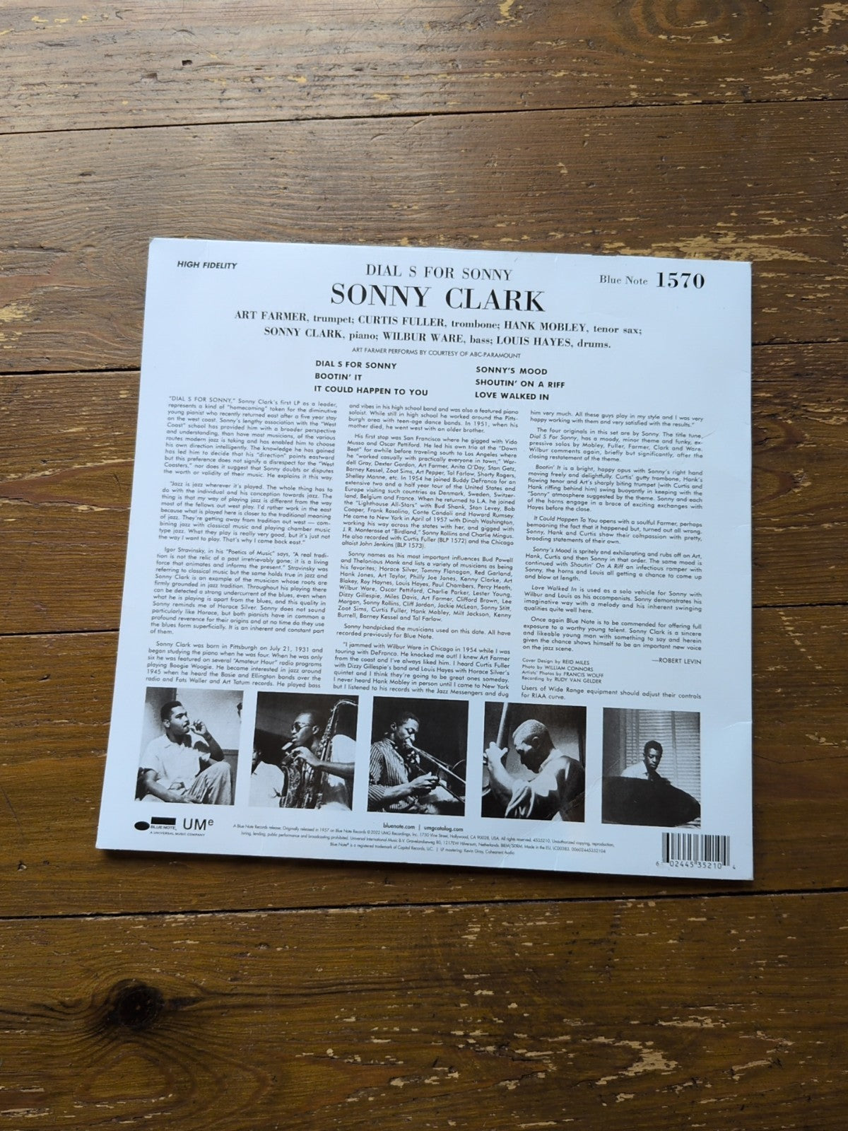 Dial "S" for Sonny by Sonny Clark (Record, 2022)