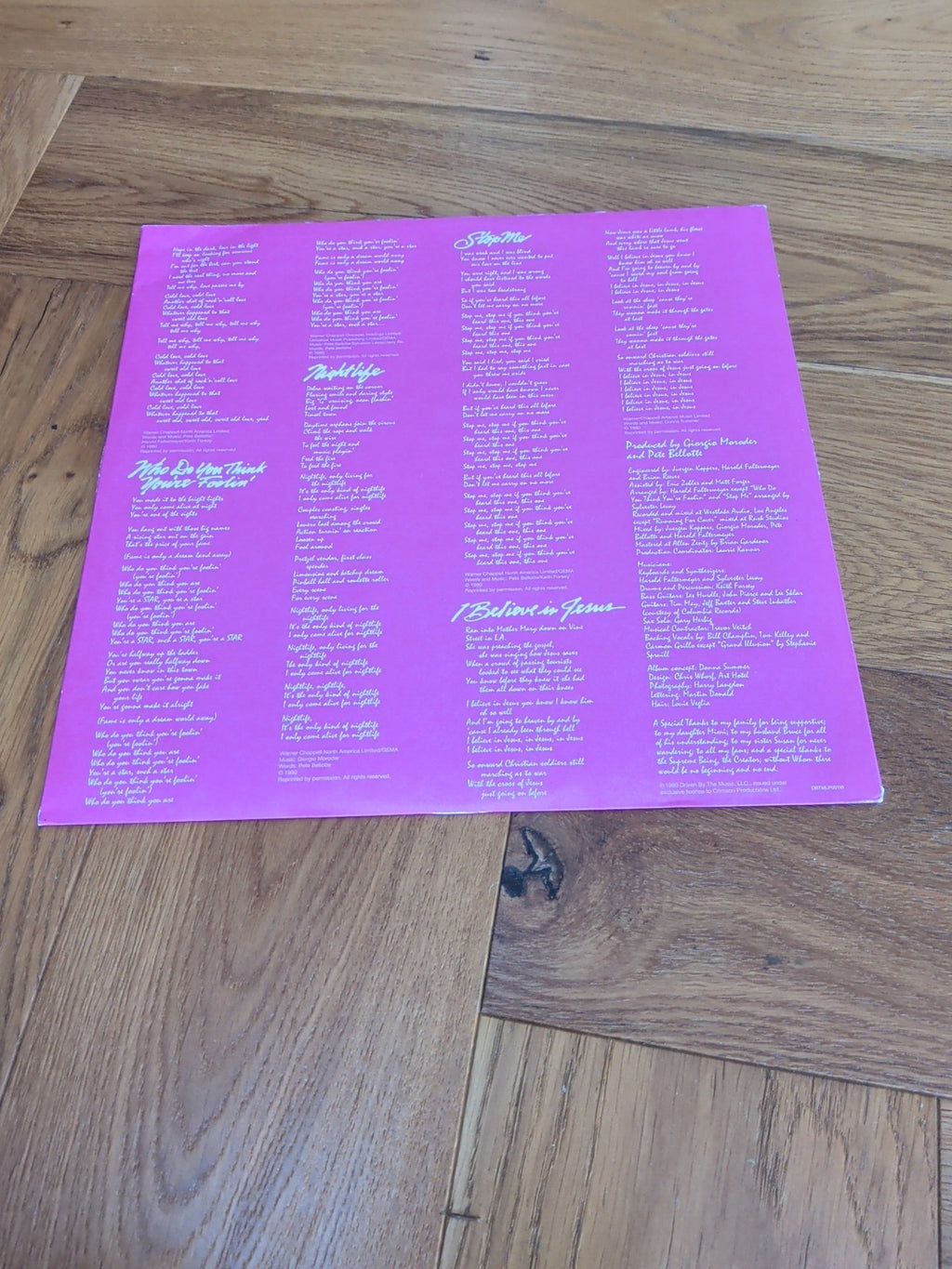 The Wanderer 180g White Vinyl by Donna Summer Record 2021