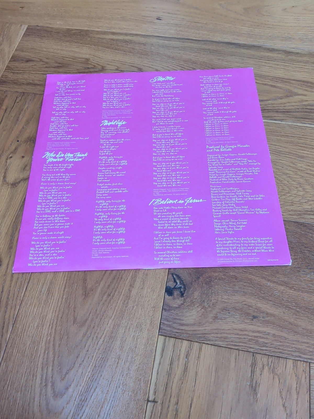 The Wanderer 180g White Vinyl by Donna Summer Record 2021
