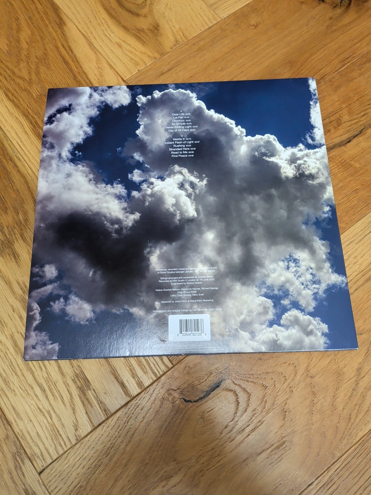 Bruce Soord L Luminescence VINYL 12" Album Blue Coloured Vinyl 2023 LP