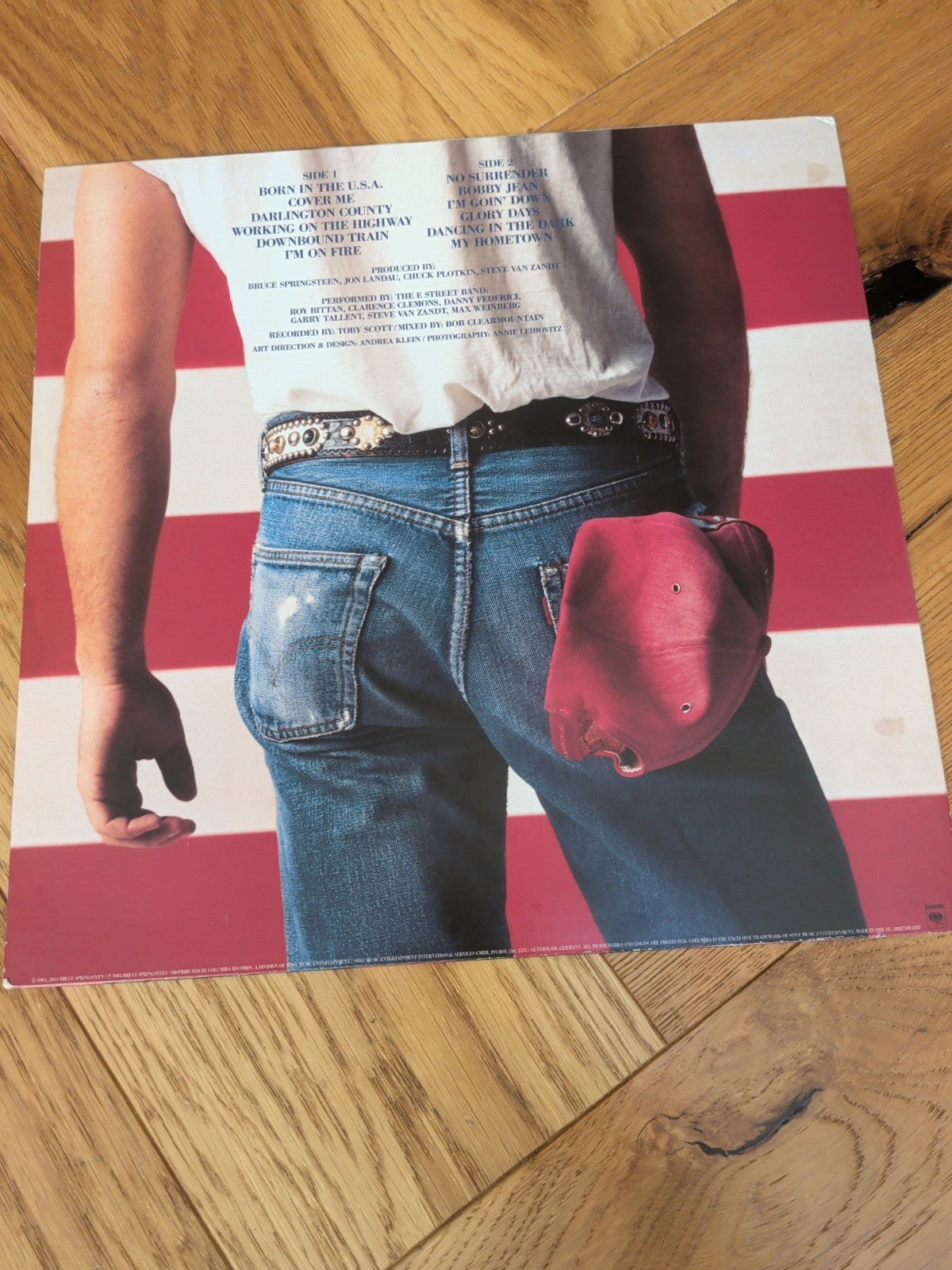 Bruce Springsteen Born In The USA 2014 Remastered RE Vinyl Record