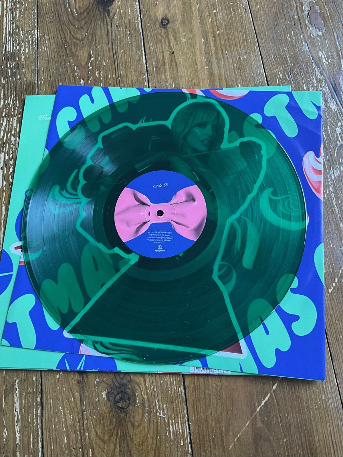 KYLIE MINOGUE * KYLIE CHRISTMAS * LIMITED  TRANSPARENT GREEN VINYL 