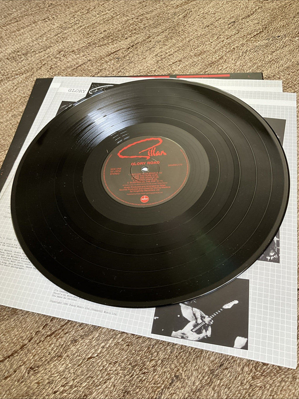 Glory Road by Gillan (Record, 2019)