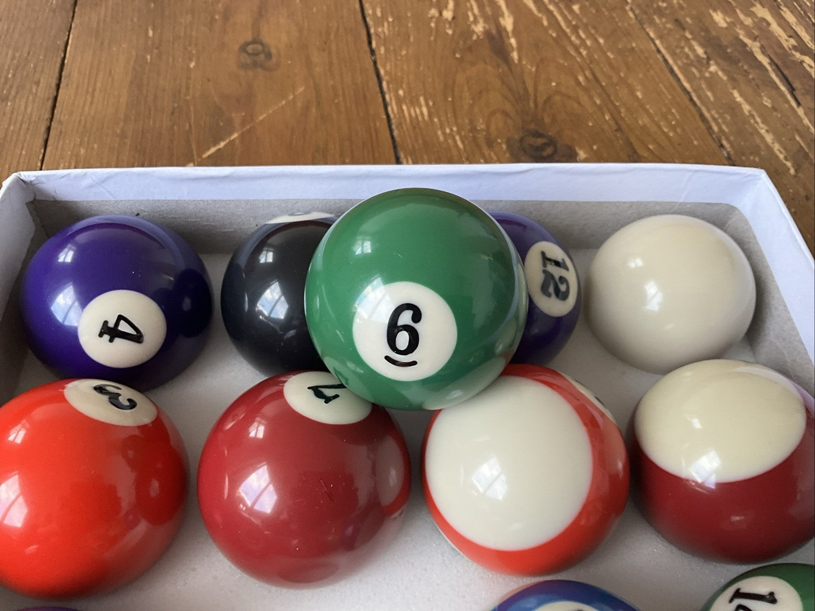 Oypla UK Regulation 16 2” Sports and Stripes Pool Ball Set