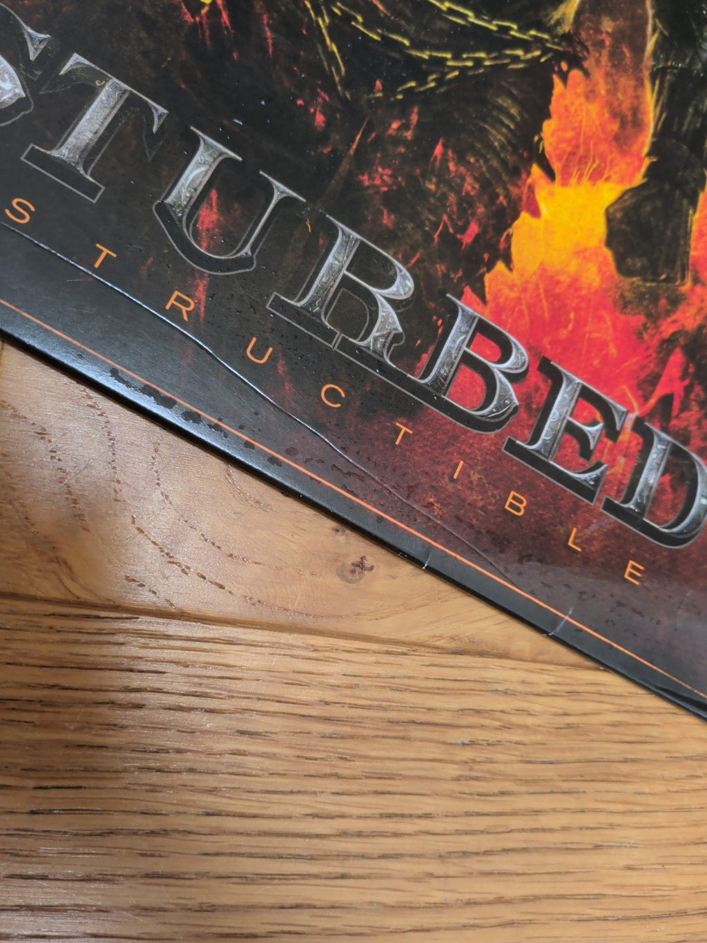 Indestructible by Disturbed LP Vinyl - MANUFACTURING DEFECT READ DESCRIPTION