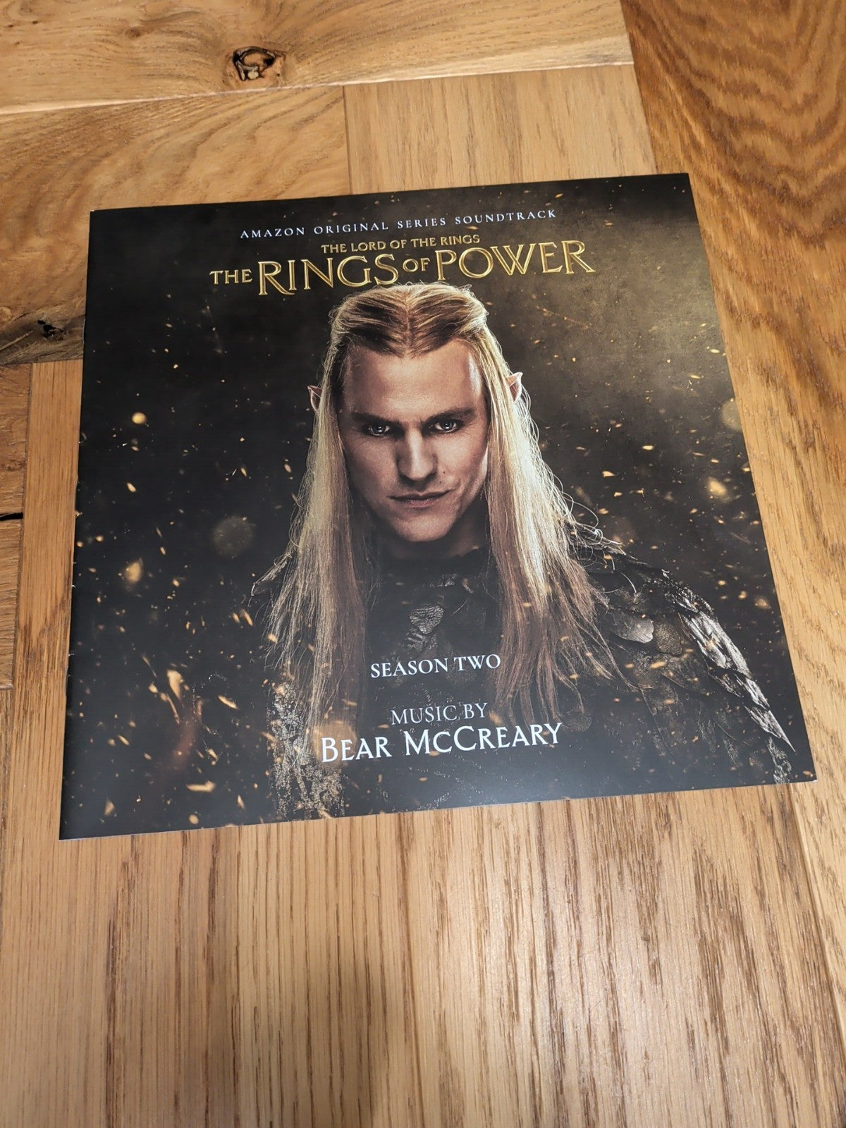 Rings Of Power Season Two Soundtrack 2 x Black & Gold Vinyl LP Album Record