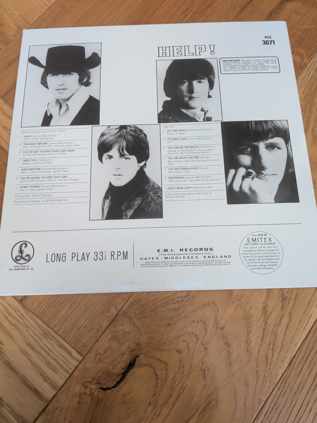 The Beatles Help! 180g Vinyl LP Remastered 