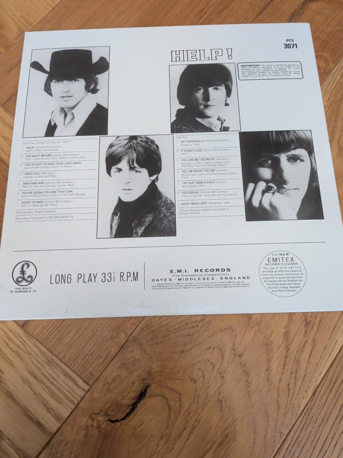 The Beatles Help! 180g Vinyl LP Remastered 