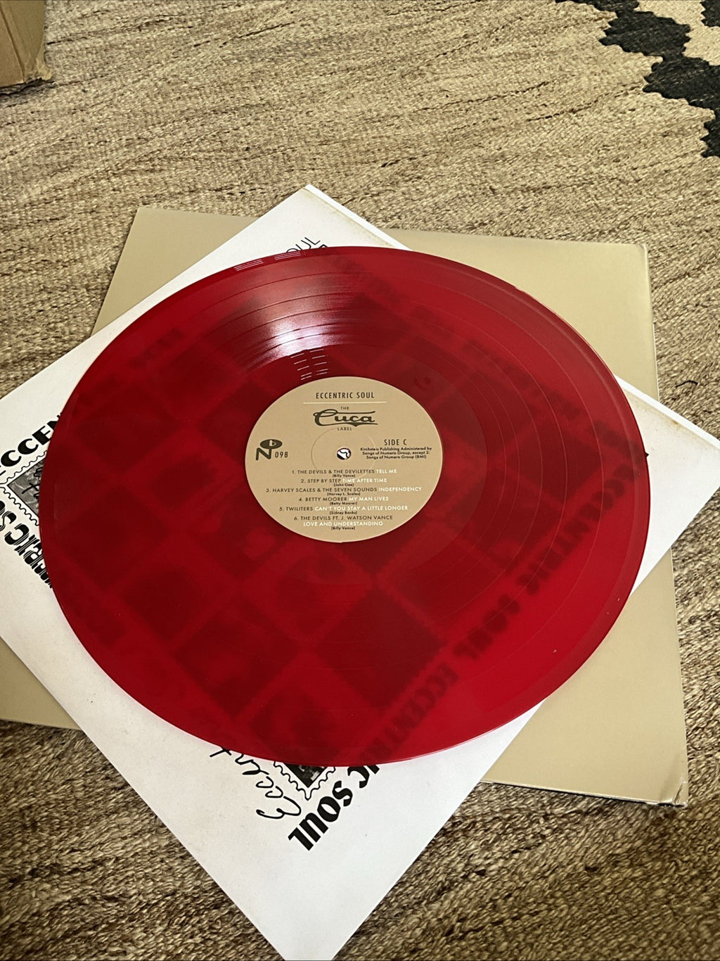 Eccentric Soul Cuca Label Double Opaque Red Vinyl