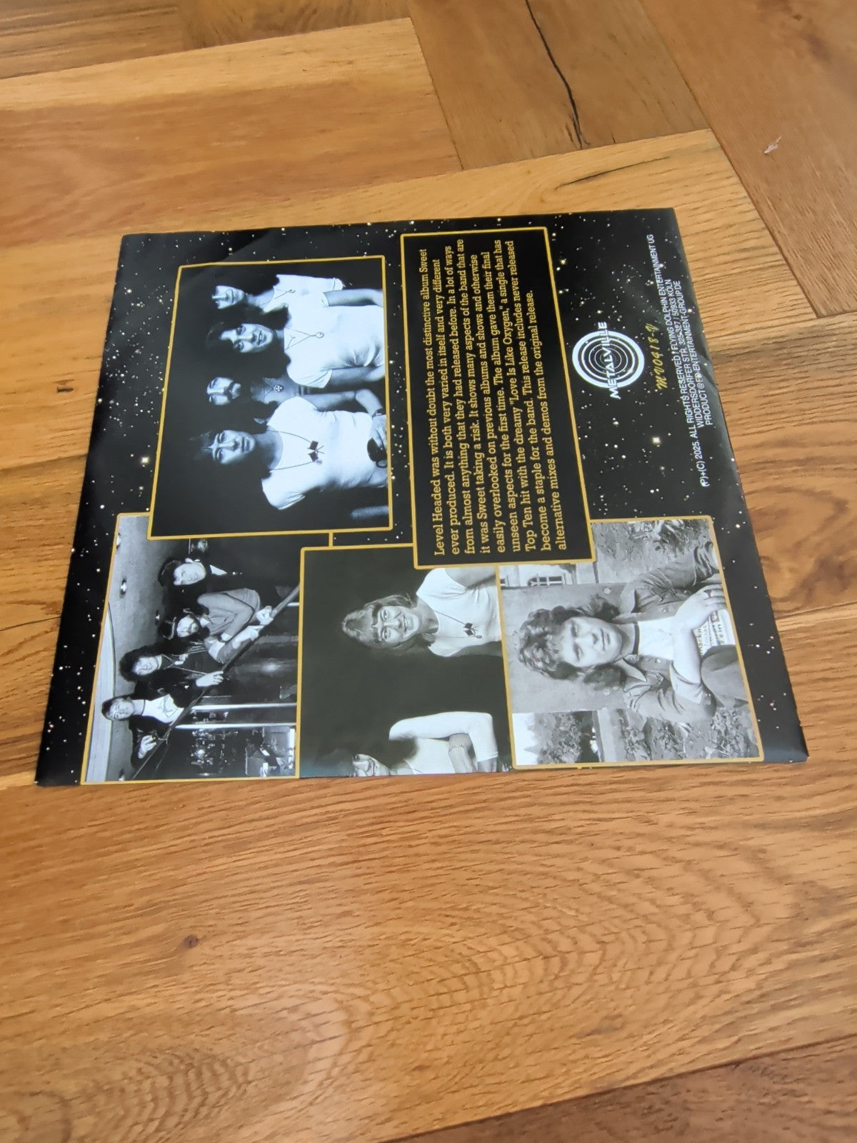 SWEET LEVEL HEADED ALTERNATE MIXES  DEMOS SPARKLE STARLIGHT VINYL LP Album