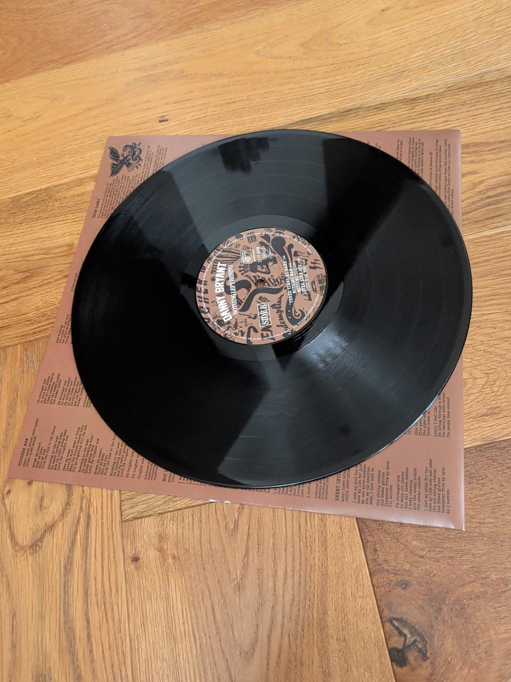 BRYANT Danny Nothing Left Behind Vinyl heavyweight vinyl LP Album Record