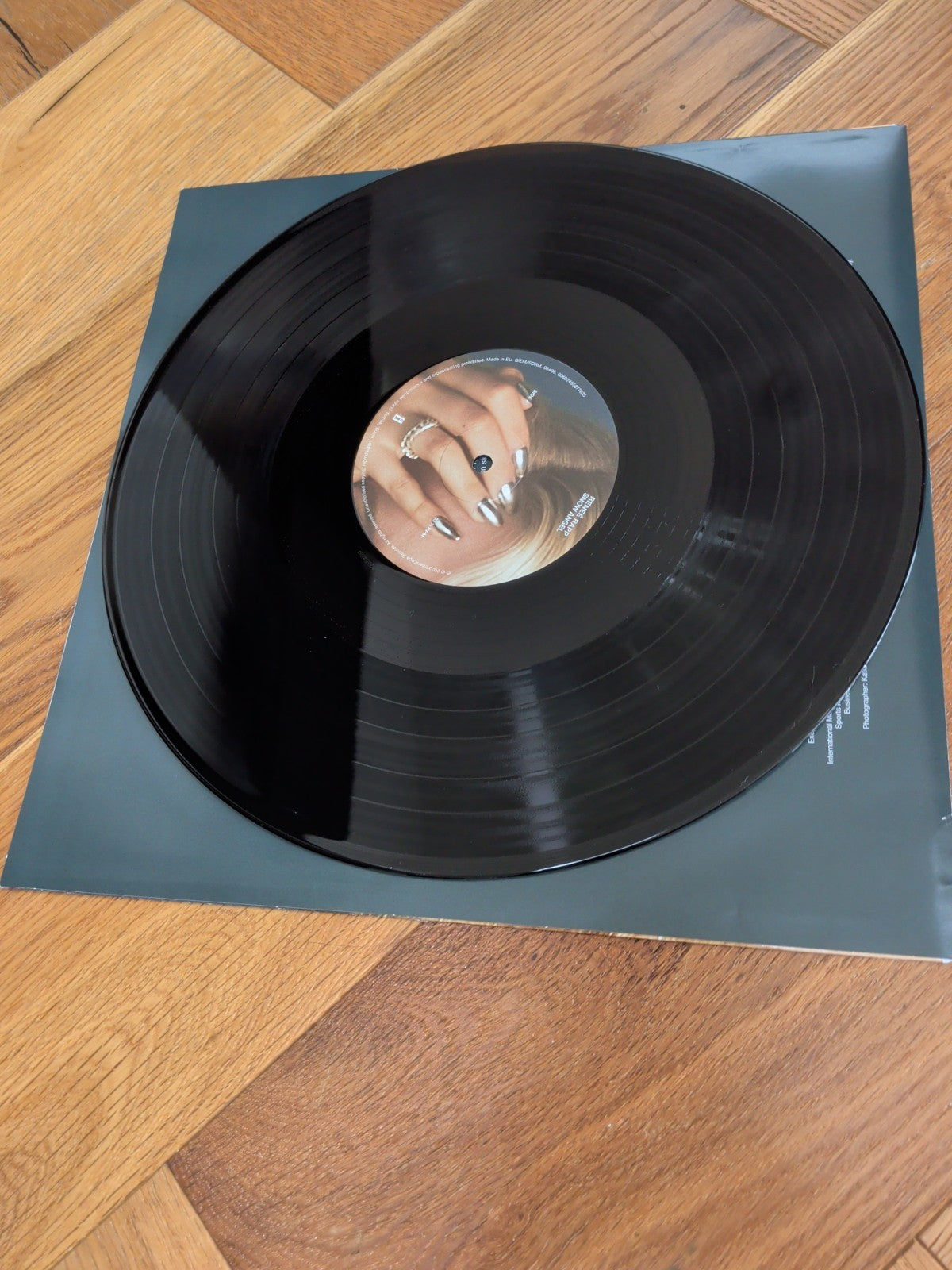 RAPP Renee Snow Angel Vinyl gatefold translucent black ice vinyl LP Album
