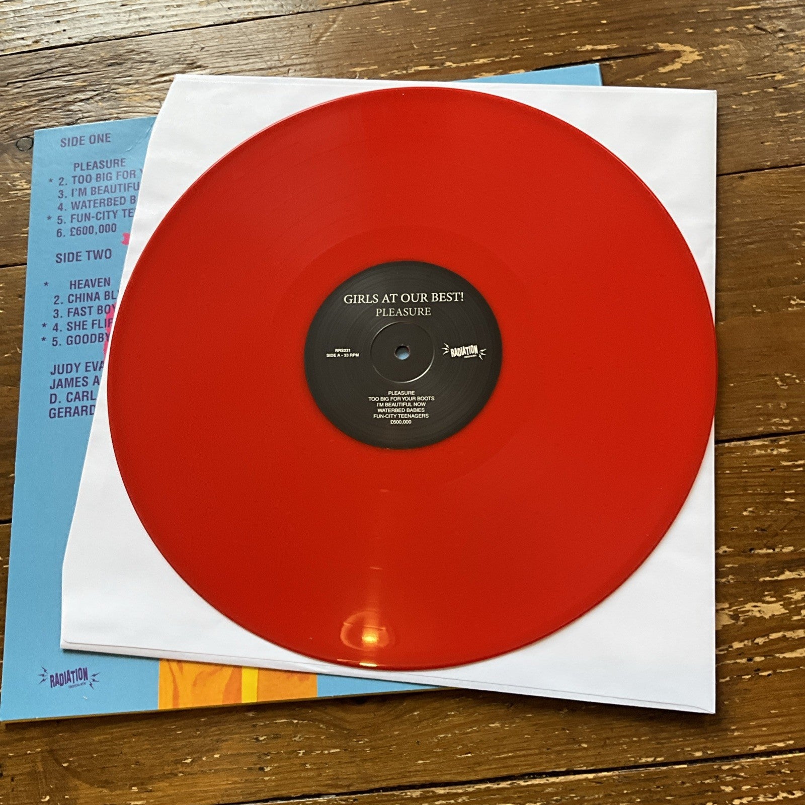 Girls At Our Best Pleasure Vinyl Album Red 2025
