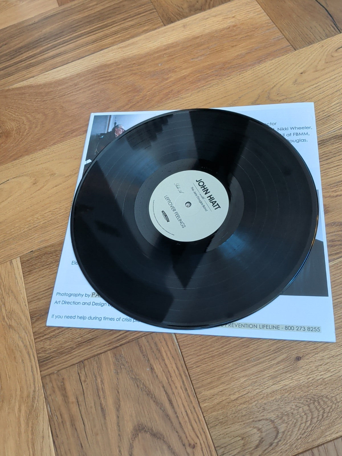 Leftover Feelings by John Hiatt Jerry Douglas Band Record.2021 Vinyl LP