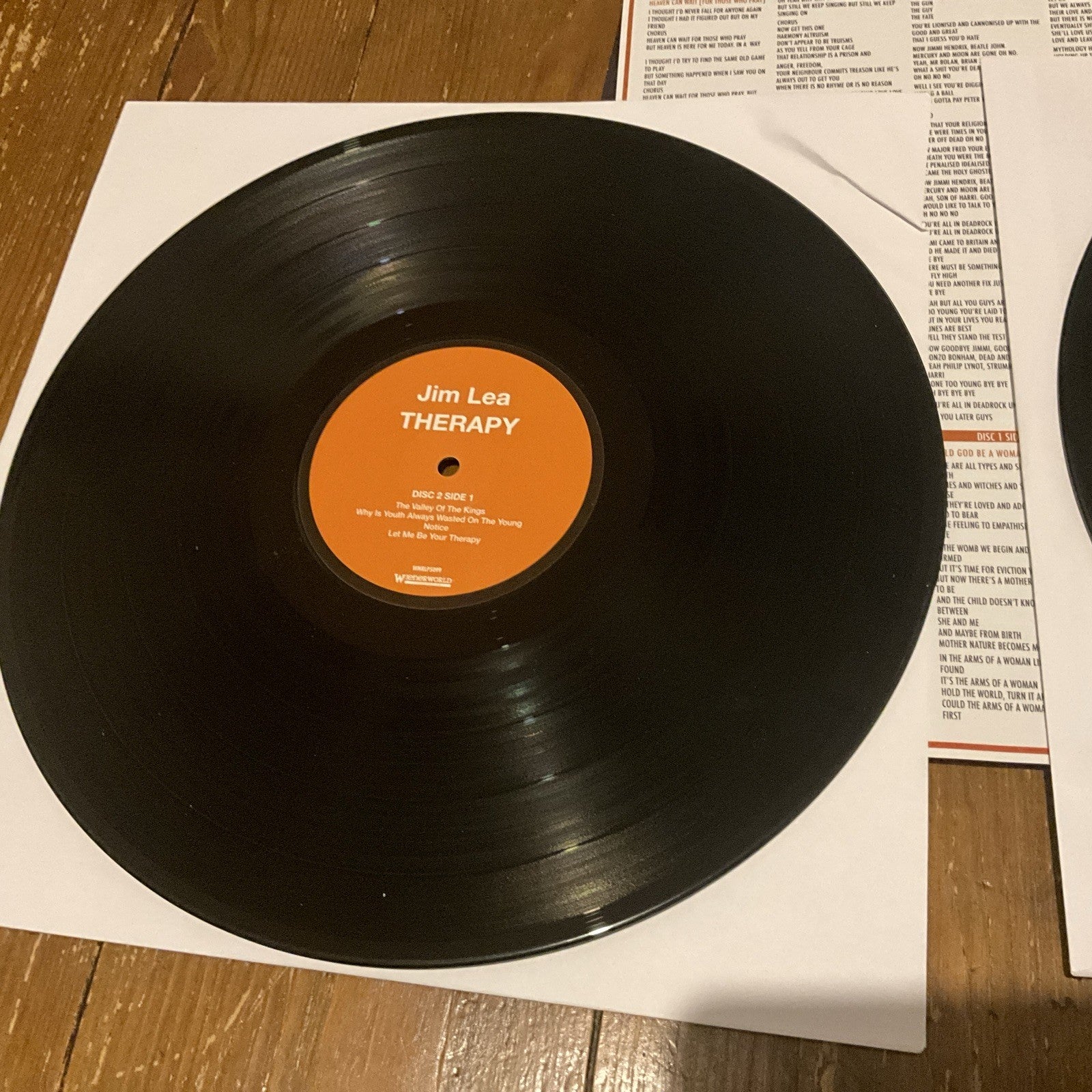 Therapy by Jim Lea (Record, 2017)