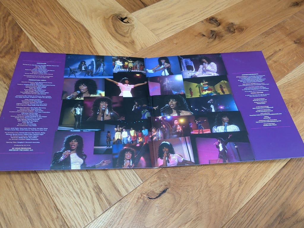 A Hot Summer Night Purple Coloured Vinyl by Donna Summer Record LP X 2 Album