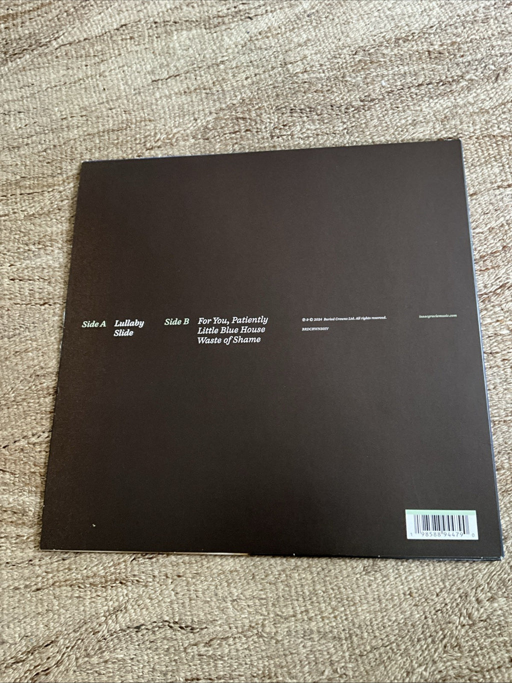Isaac Gracie Waste of Shame (Vinyl) 12" EP