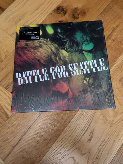 Battle for Seattle by Little Roy Record 2021 Coloured Vinyl LP 10th Anniversary