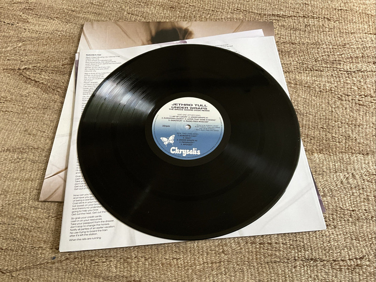 Jethro Tull : Under Wraps: The Bruce Soord 2026 Remix VINYL 12" Album (2026)