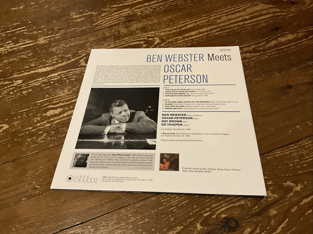 Ben Webster & Oscar Peterson Ben Webster Meets Oscar Peterson (Vinyl)