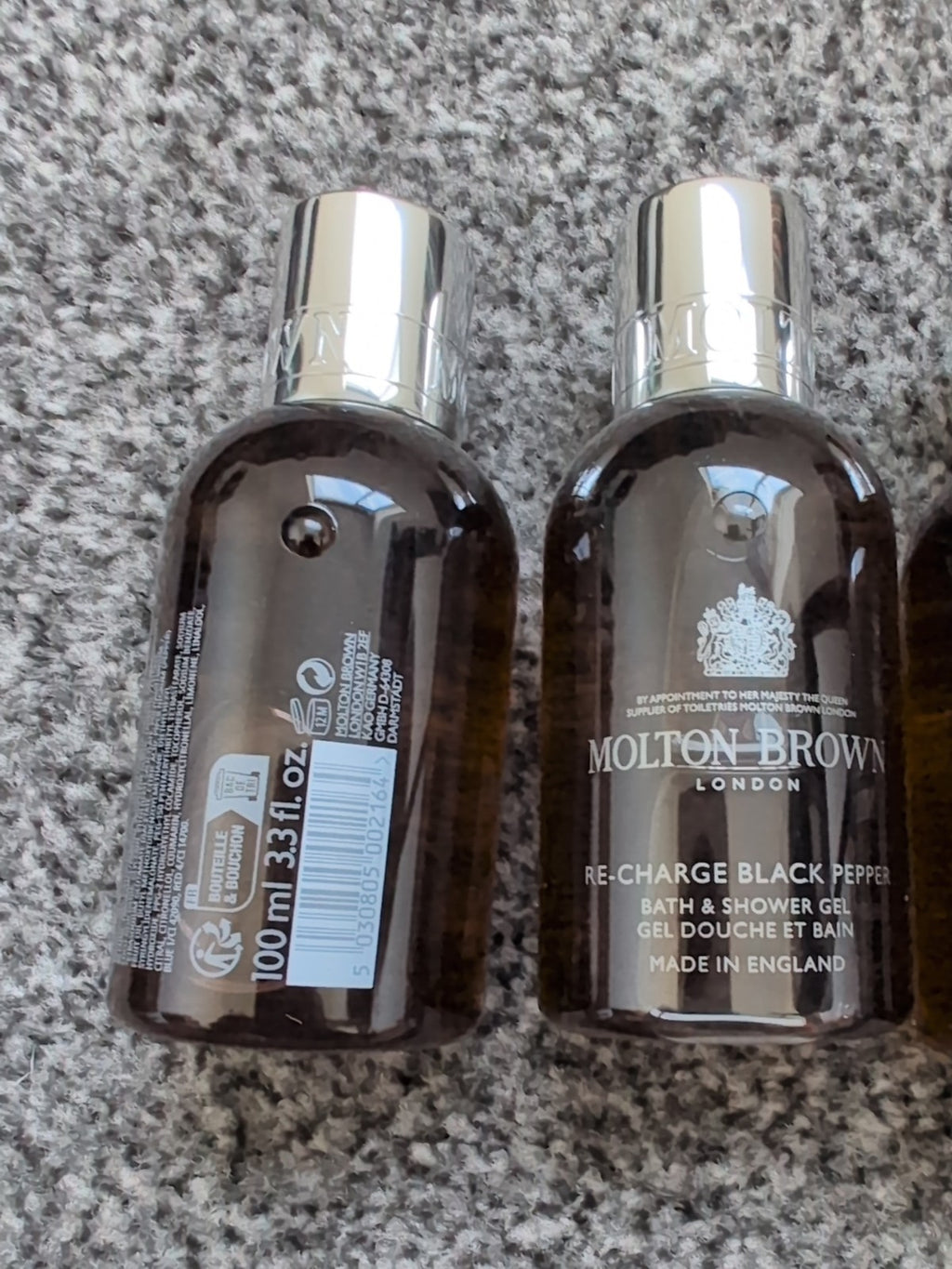 Molton Brown Black Pepper Bath & Shower Gel 300ml (Unisex) Brand New