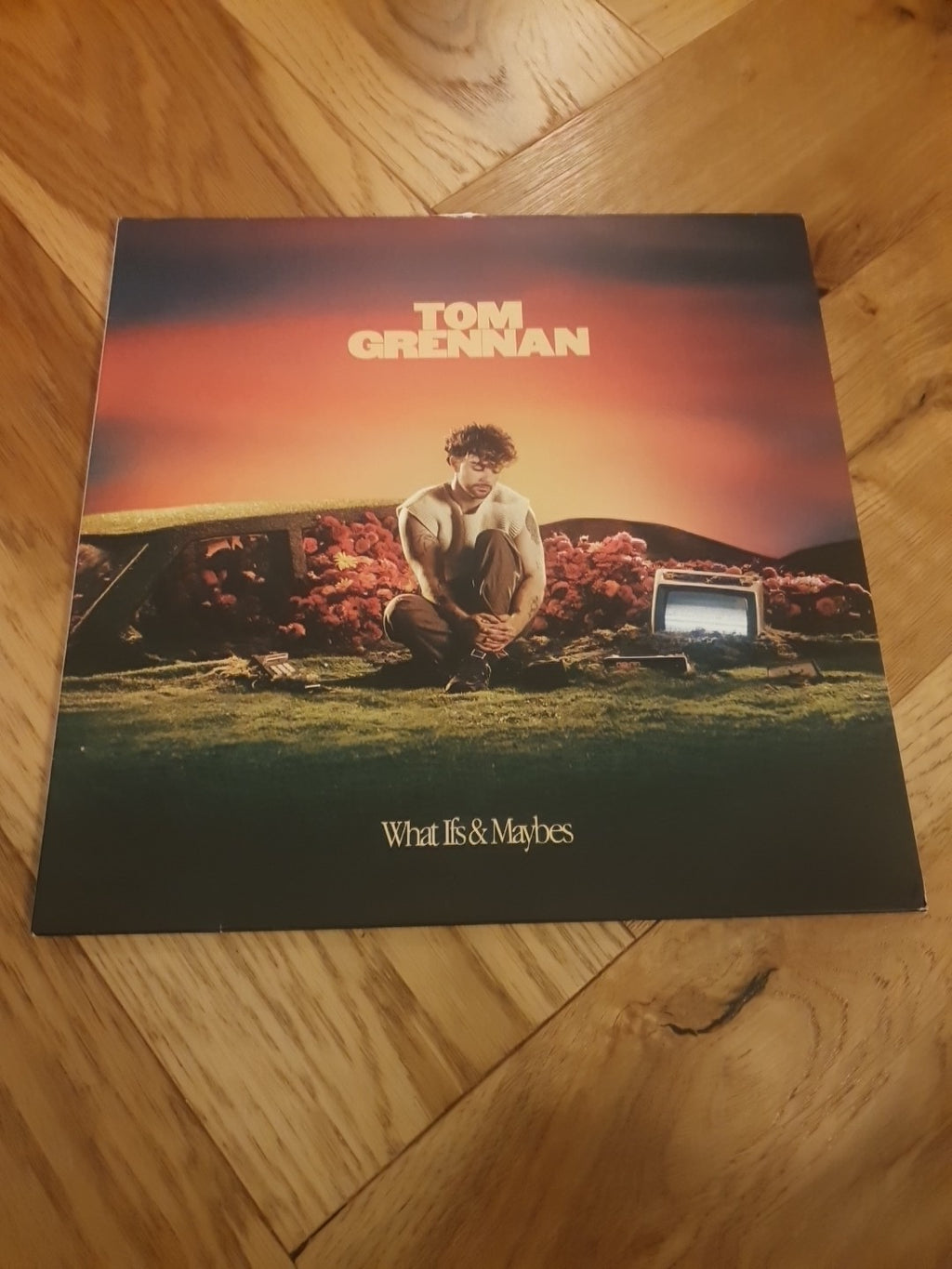 TOM GRENNAN LP What Ifs & Maybes ORANGE VINYL Limited Edition 