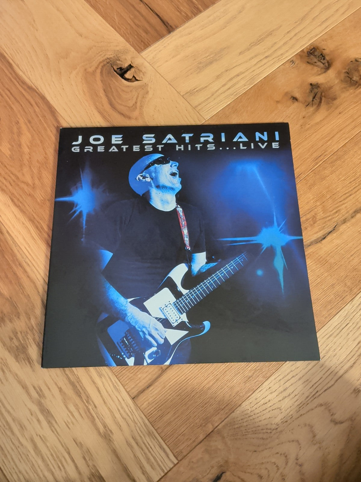 Joe Satriani Greatest Hits  Live VINYL 12" Album Blue  Coloured Vinyl LP 2025