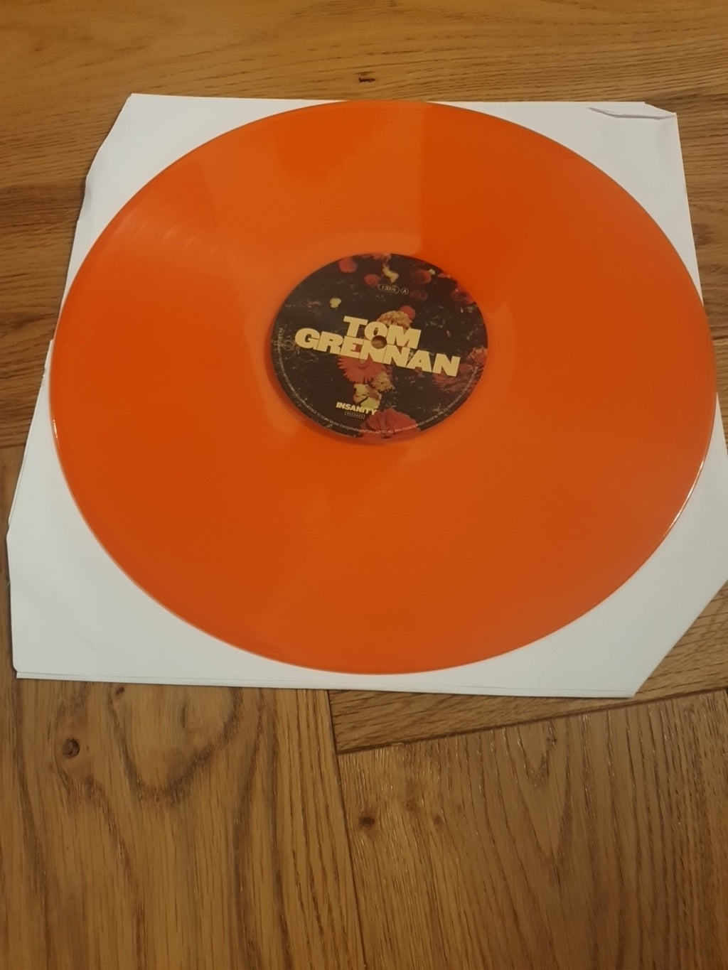 TOM GRENNAN LP What Ifs & Maybes ORANGE VINYL Limited Edition 