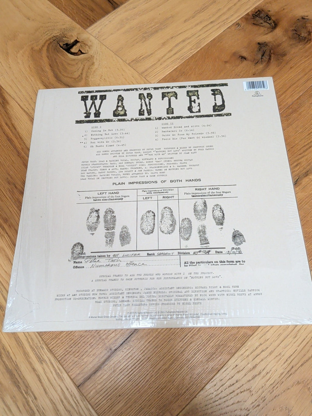 Peter Tosh Wanted Dread & Alive VINYL 12" Album Yellow Coloured Vinyl 2025 LP