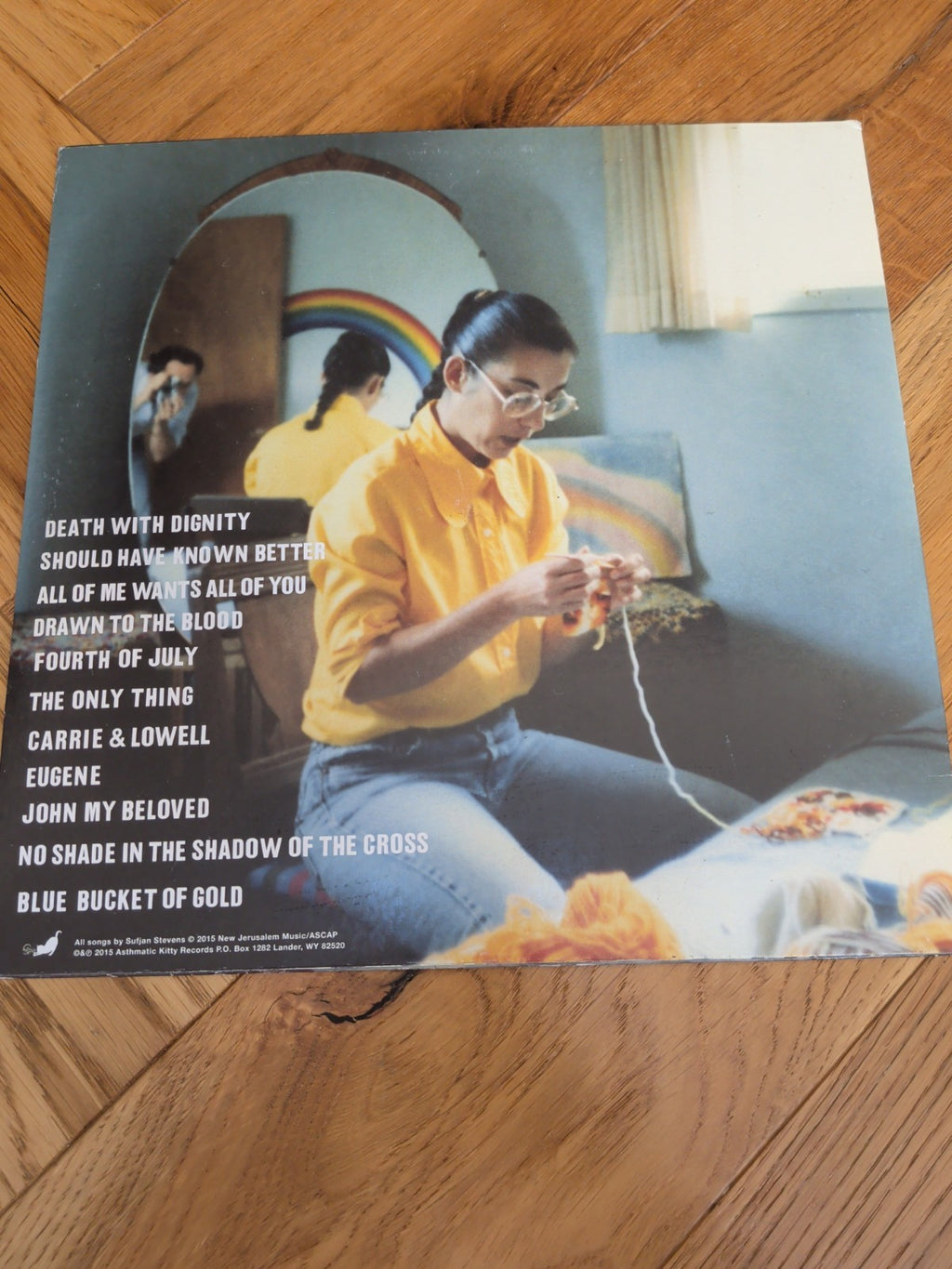 Sufjan Stevens Carrie & Lowell Vinyl Record LP
