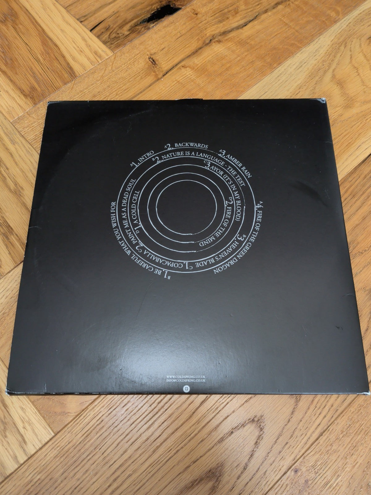 COIL Backwards 10th Anniversary Edition gatefold 180 gram vinyl 2xLP