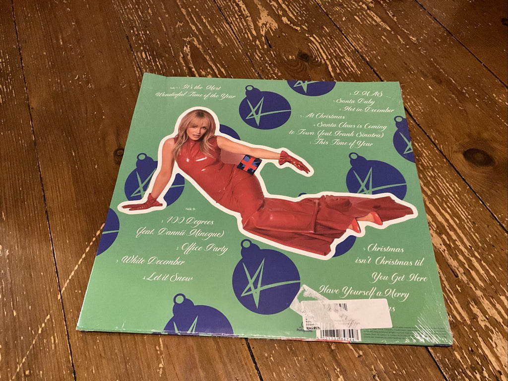 KYLIE MINOGUE * KYLIE CHRISTMAS (FULLY WRAPPED) * LTD GREEN VINYL w/ BONUS TRACK