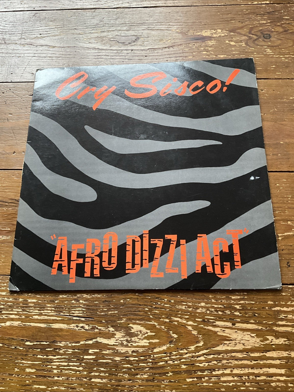 CRY SISCO! - “AFRO DIZZI ACT”  12” Vinyl